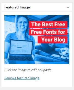 Wordpress Featured Image