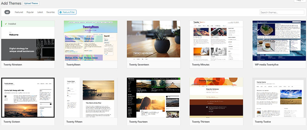 Wordpress Themes