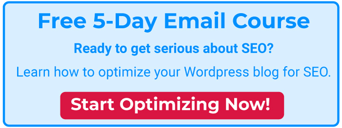 Free 5 Day SEO WordPress Course