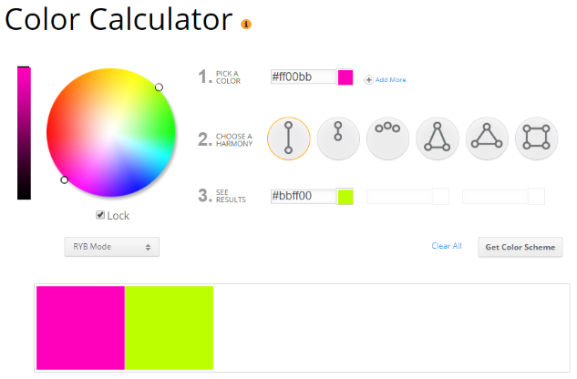 Free Color Calculator for Bloggers