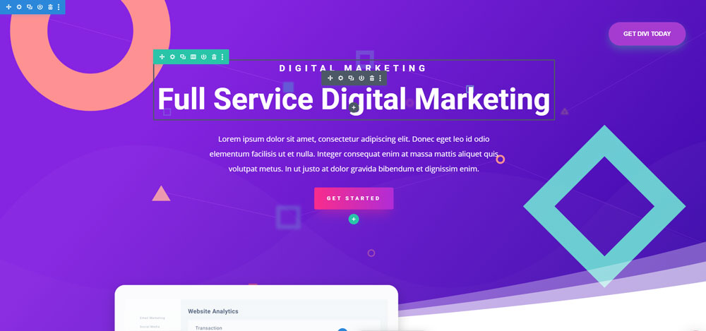 Divi Example Theme